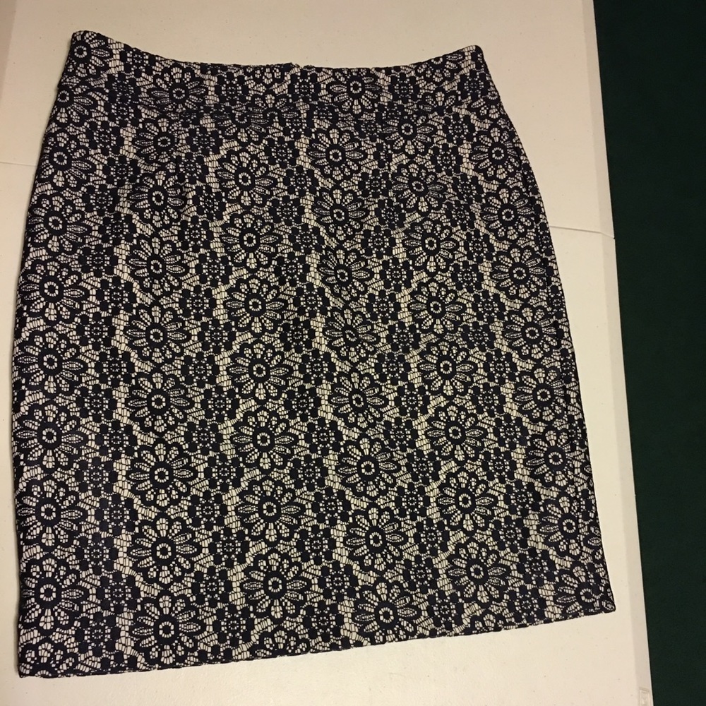 Banana Republic lace skirt.